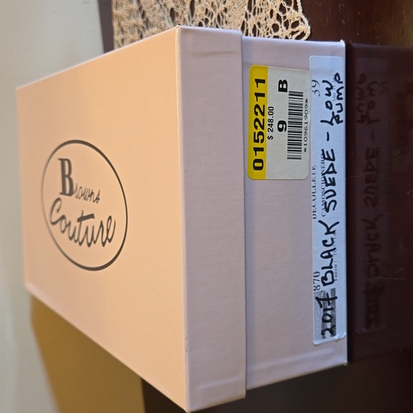 Browns Couture Suede Low Heeled pumps 9 EUC - Picture 9 of 12